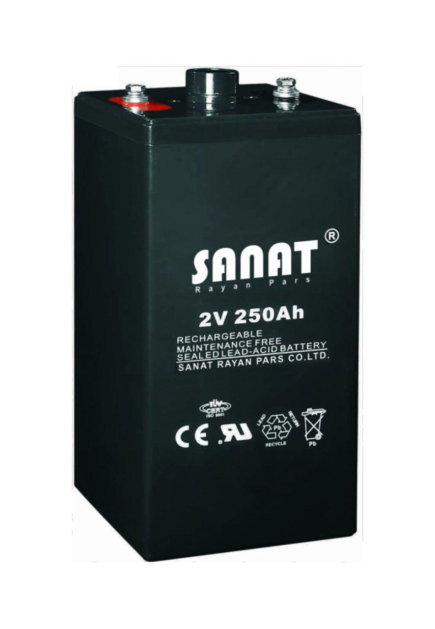 باتری صنعت 2v250Ah